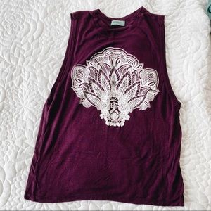 (4/25) Dark Purple Tank Top
